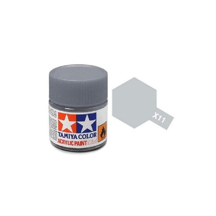 PLATA CROMADO X-11 TAMIYA 81511
