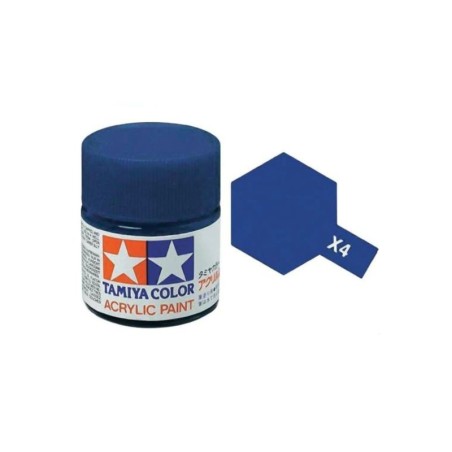 AZUL BRILLANTE X-4 TAMIYA 81504
