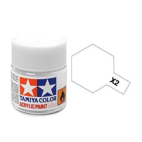 BLANCO BRILLANTE X-2 TAMIYA 81502