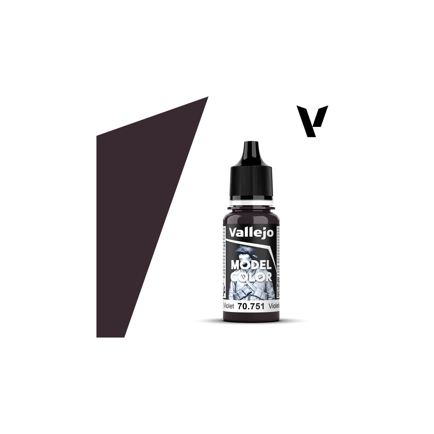 VIOLETA NEGRO POS 54 VALLEJO 70751