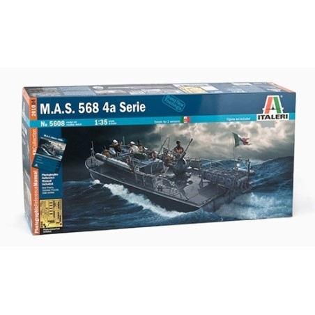 TORPEDERA M.A.S. 568 4a SERIE ITALER 1/35