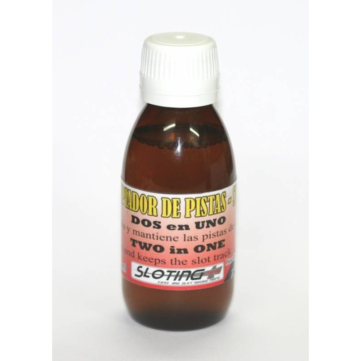 LIMPIADOR Y PROTECTOR DE PISTAS SLOTING PLUS SP120201