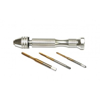 KIT DESTORNILLADOR CON PORTABROCAS Y MACHOS DE ROSCAR SLOTING PLUS SP143005