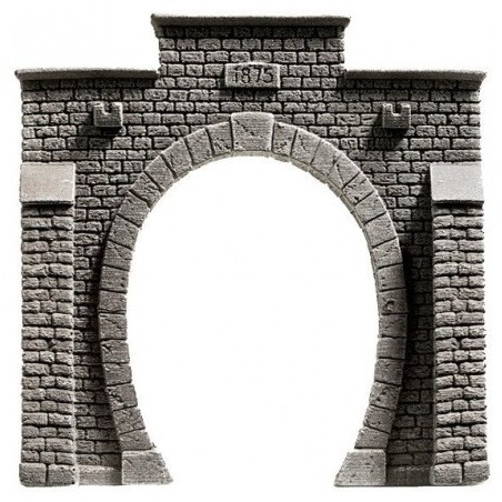 PORTAL DE TUNEL FERROVIARIO UNA SOLA VIA NOCH 34851 ESCALA N