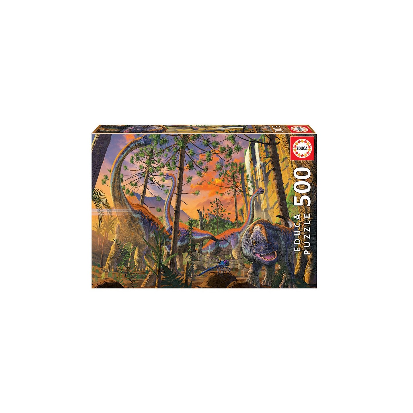 PUZZLE DINOSAURIOS 500 EDUCA 19001