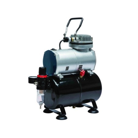 COMPRESOR CON CALDERÍN Y MANÓMETRO D-80 DISMOER 26046