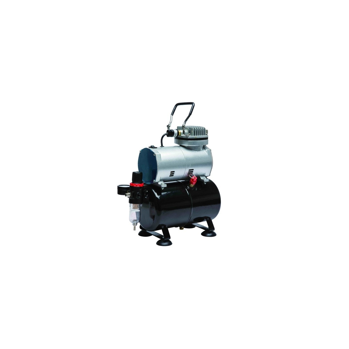 COMPRESOR CON CALDERÍN Y MANÓMETRO D-80 DISMOER 26046