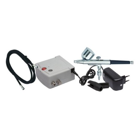 KIT AERÓGRAFO + COMPRESOR D-15 DISMOER 26100