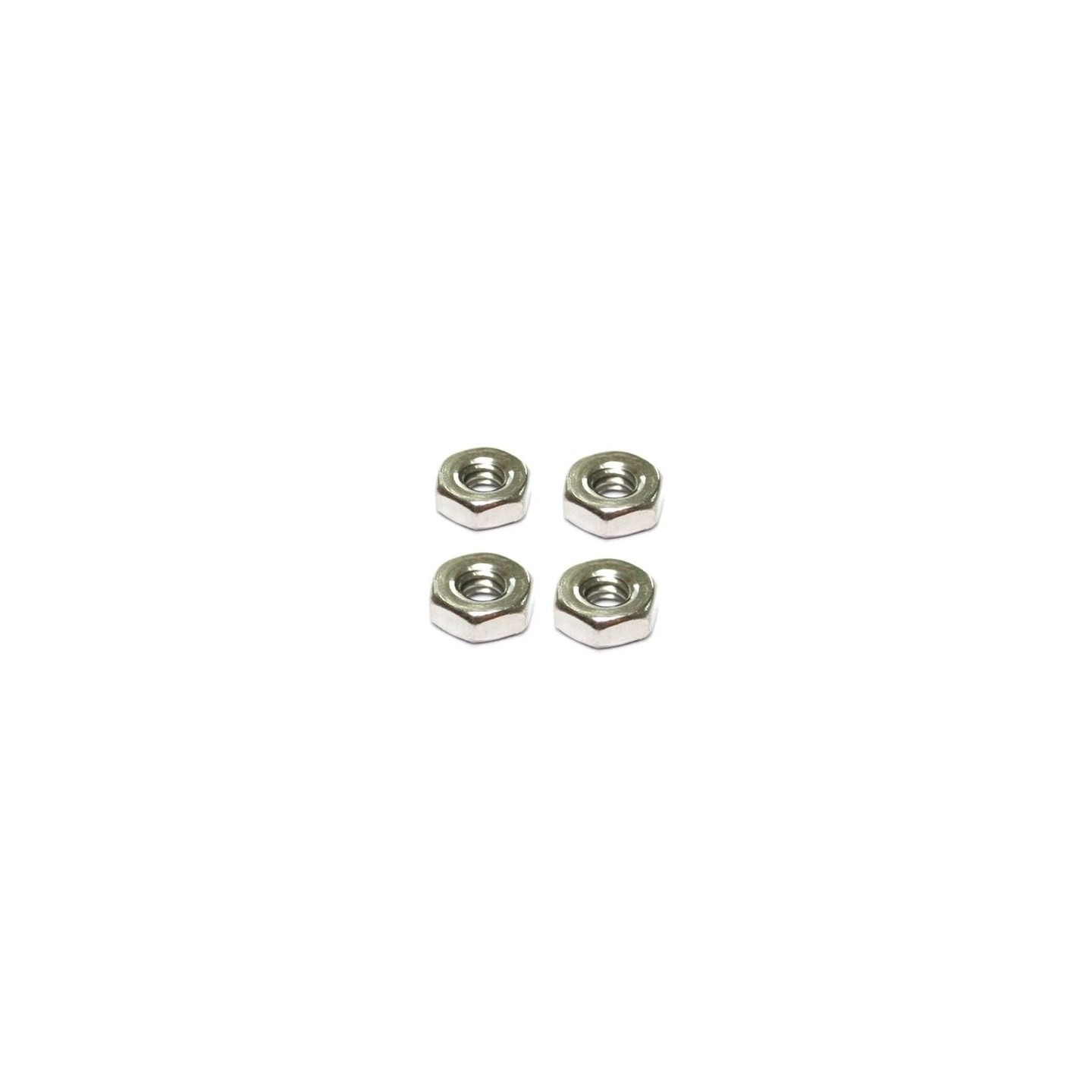 TUERCAS M2 INOXIDABLES 20 uds SLOTING PLUS 9230