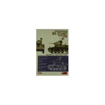 TANQUE M3 STUART EARLY PROD MINIART 35412 ESCALA 1/35