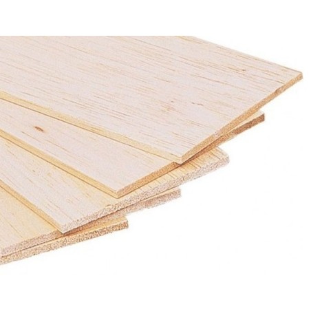 PLANCHA DE MADERA DE BALSA 1,5mm DISMOER 35302