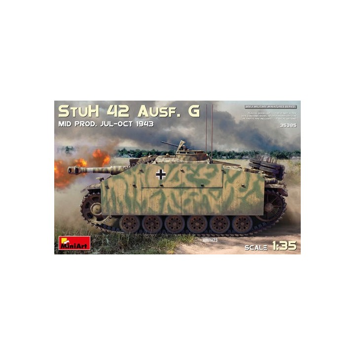 TANQUE STUH 42 AUSF. G PROD 1943 MINIART 35385 ESCALA 1/35