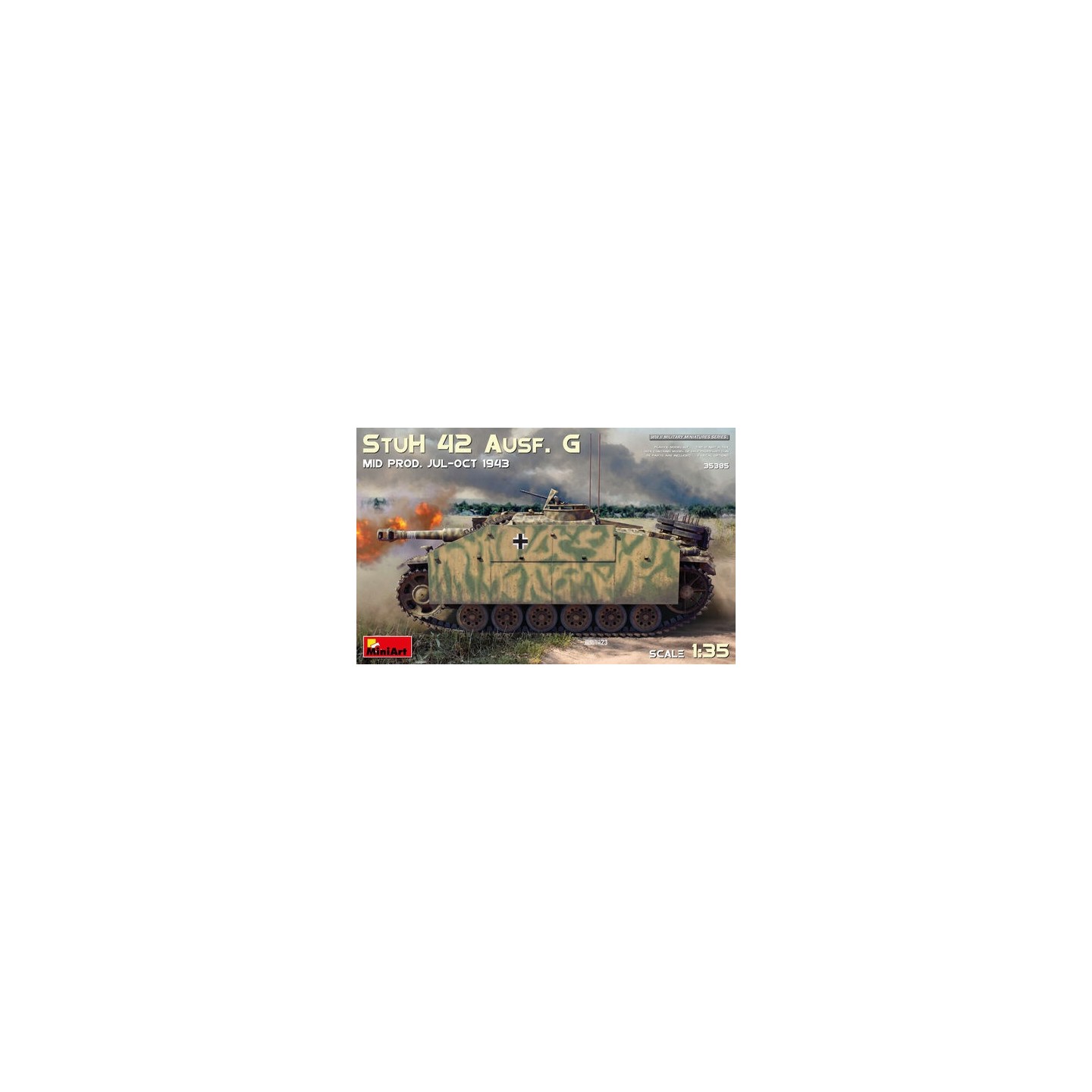 TANQUE STUH 42 AUSF. G PROD 1943 MINIART 35385 ESCALA 1/35