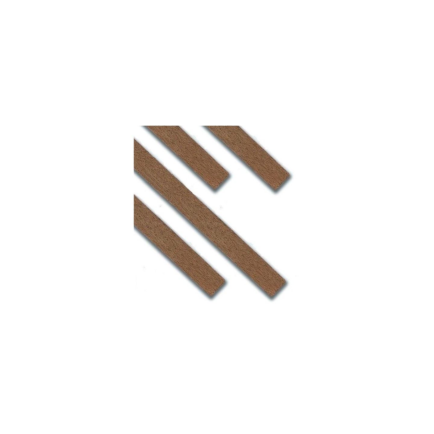 LISTÓN NOGAL 2 x 4mm 25 UNIDADES