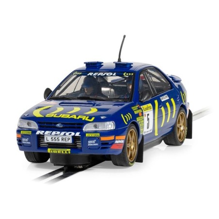 SUBARU IMPREZA CARLOS SAINZ 1995 RALLY DE MONTECARLO SUPERSLOT H4555