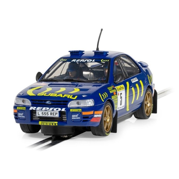 SUBARU IMPREZA CARLOS SAINZ 1995 RALLY DE MONTECARLO SUPERSLOT H4555