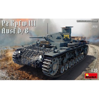 TANQUE PZ.KPFW III AUSF. D/B MINIART 35213 ESCALA 1/35