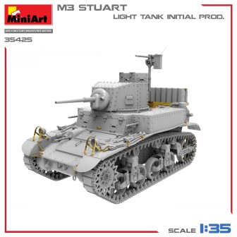 M3 TANQUE LIGERO STUART, PROD INICIACION MINIART 35425 ESCALA 1/35