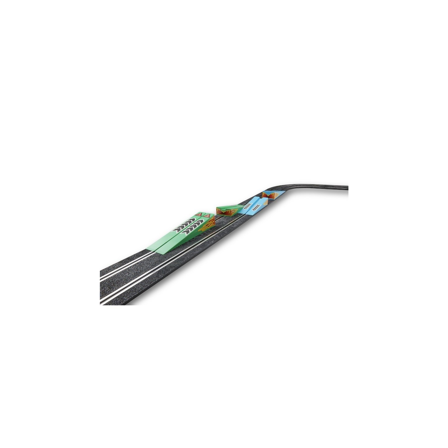 SET RAMPAS PARA CIRCUITOS COMPACT SCALEXTRIC COMPACT C10520X200