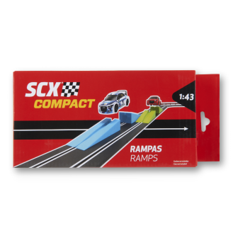 SET RAMPAS PARA CIRCUITOS COMPACT SCALEXTRIC COMPACT C10520X200