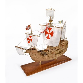 BARCO DE MADERA SANTA MARIA CARABELA AMATI 1409 ESCALA 1/65