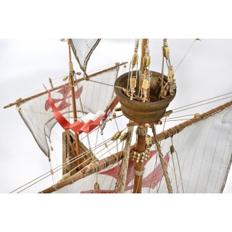 BARCO DE MADERA SANTA MARIA CARABELA AMATI 1409 ESCALA 1/65