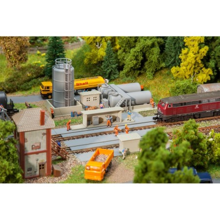ESTACION DE REPOSTAJE PARA LOCOMOTORAS DIESEL FALLER 222212 ESCALA N