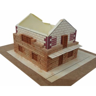 KIT DE CONSTRUCCIÓN LADRILLOS CASA DE MONTAÑA
