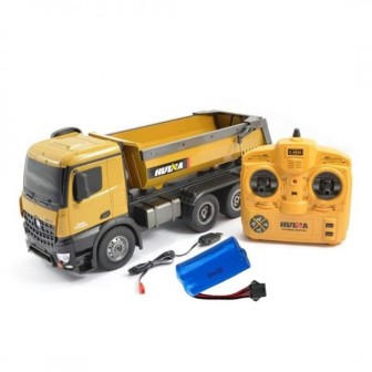 CAMION VOLQUETE RADIO CONTROL HUINA 1573 ESCALA 1/14
