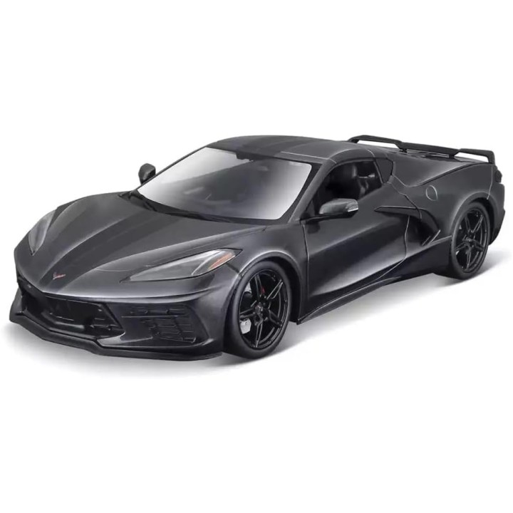 CHEVROLET CORVETTE C8 STINGRAY GRIS MAISTO 31447 ESCALA 1/18