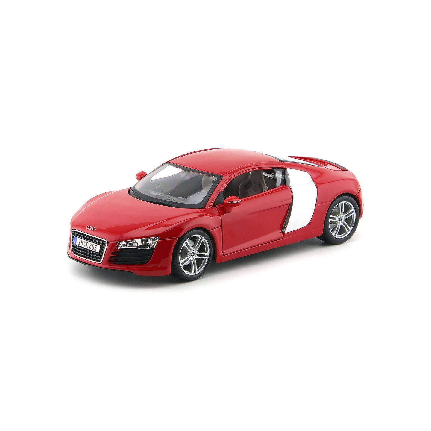 AUDI R8 ROJO METALIZADO 2008 MAISTO 36143 ESCALA 1/18
