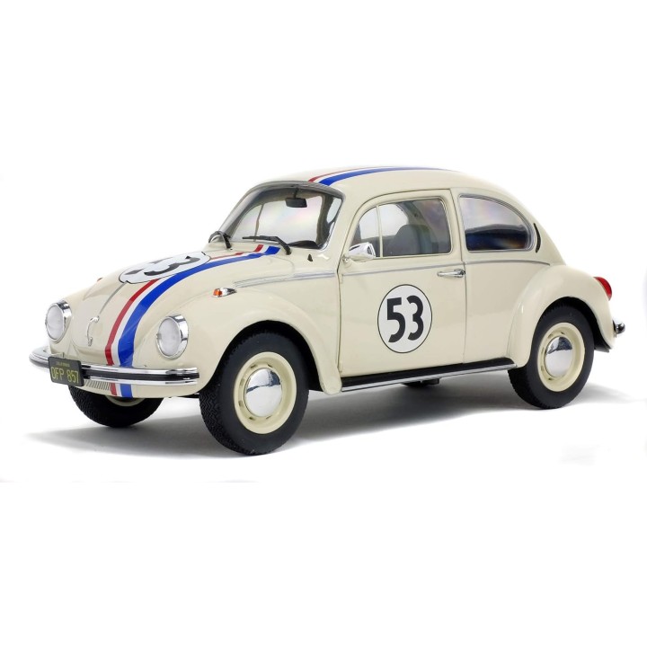 VOLKSWAGEN BEETLE 1303 RACER HERBIE" 1973 SOLIDO S1800505 ESCALA 1/18"