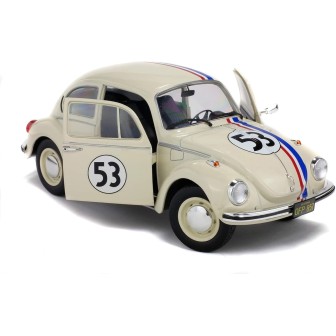VOLKSWAGEN BEETLE 1303 RACER HERBIE" 1973 SOLIDO S1800505 ESCALA 1/18"