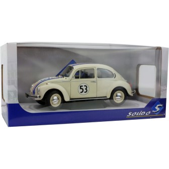 VOLKSWAGEN BEETLE 1303 RACER HERBIE" 1973 SOLIDO S1800505 ESCALA 1/18"