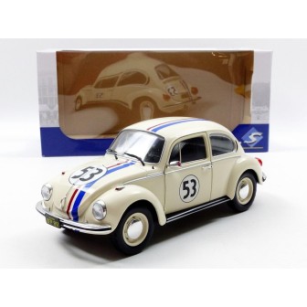 VOLKSWAGEN BEETLE 1303 RACER HERBIE" 1973 SOLIDO S1800505 ESCALA 1/18"