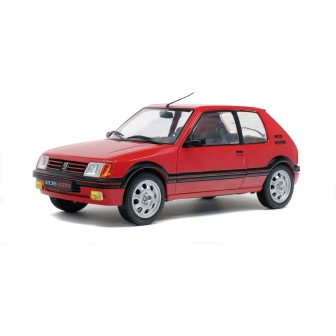 PEUGEOT 205 GTI 1.9 ROJO 1985 SOLIDO S1801702 ESCALA 1/18