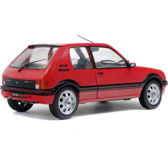 PEUGEOT 205 GTI 1.9 ROJO 1985 SOLIDO S1801702 ESCALA 1/18