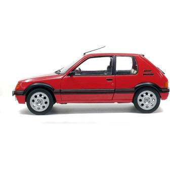 PEUGEOT 205 GTI 1.9 ROJO 1985 SOLIDO S1801702 ESCALA 1/18