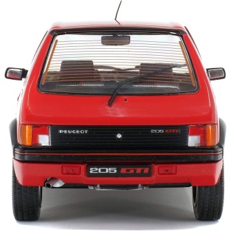PEUGEOT 205 GTI 1.9 ROJO 1985 SOLIDO S1801702 ESCALA 1/18