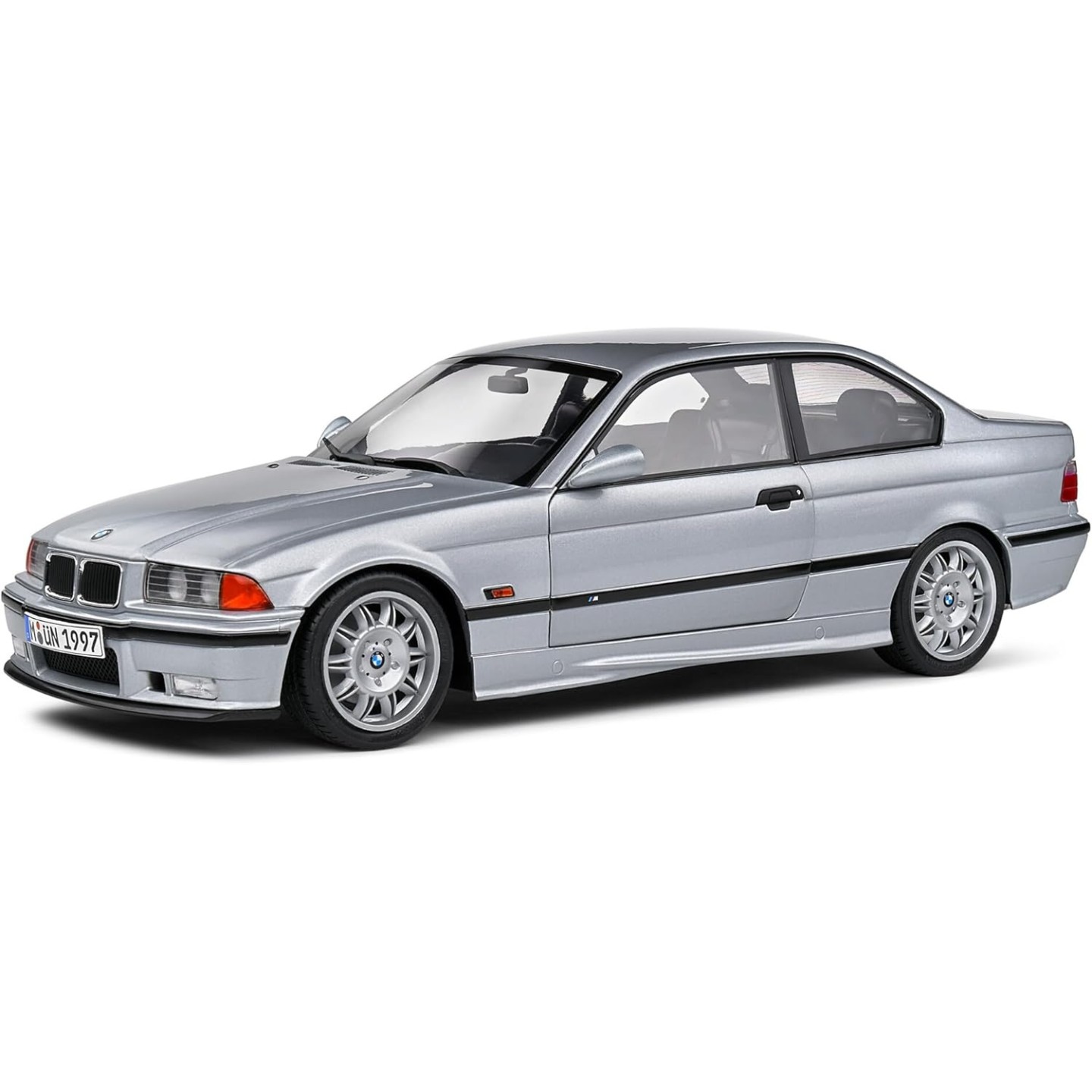 BMW M3 COUPE E36 GRIS 1990 SOLIDO S1803913 ESCALA 1/18