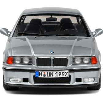BMW M3 COUPE E36 GRIS 1990 SOLIDO S1803913 ESCALA 1/18