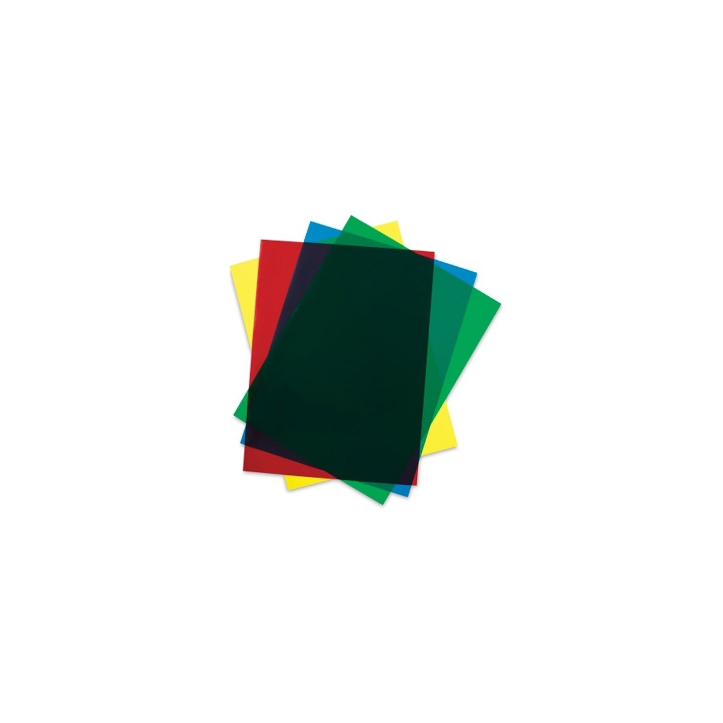 SET 4 HOJAS COLORES 15X30X0,25cm EVERGREEN 9905