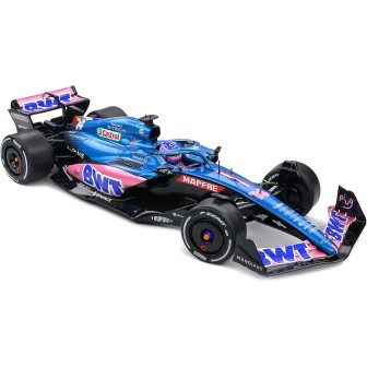 RENAULT ALPINE A522 Nº14 FERNANDO ALONSO GP F1 MONTECARLO 2022 SOLIDO S1808803 ESCALA 1/18