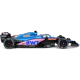 RENAULT ALPINE A522 Nº14 FERNANDO ALONSO GP F1 MONTECARLO 2022 SOLIDO S1808803 ESCALA 1/18