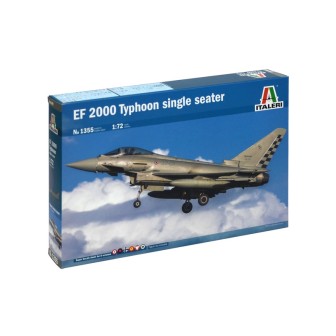 AVIÓN EF 2000 TYPHOON  VERSION ESPAÑOLA ITALERI 1355 ESCALA 1/72