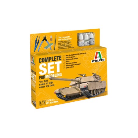 SET INICIACIÓN M1 ABRAMS ITALERI 72004 ESCALA 1/72