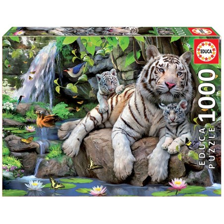 PUZZLE TIGRE BLANCO DE BENGALA 1000 EDUCA 14808