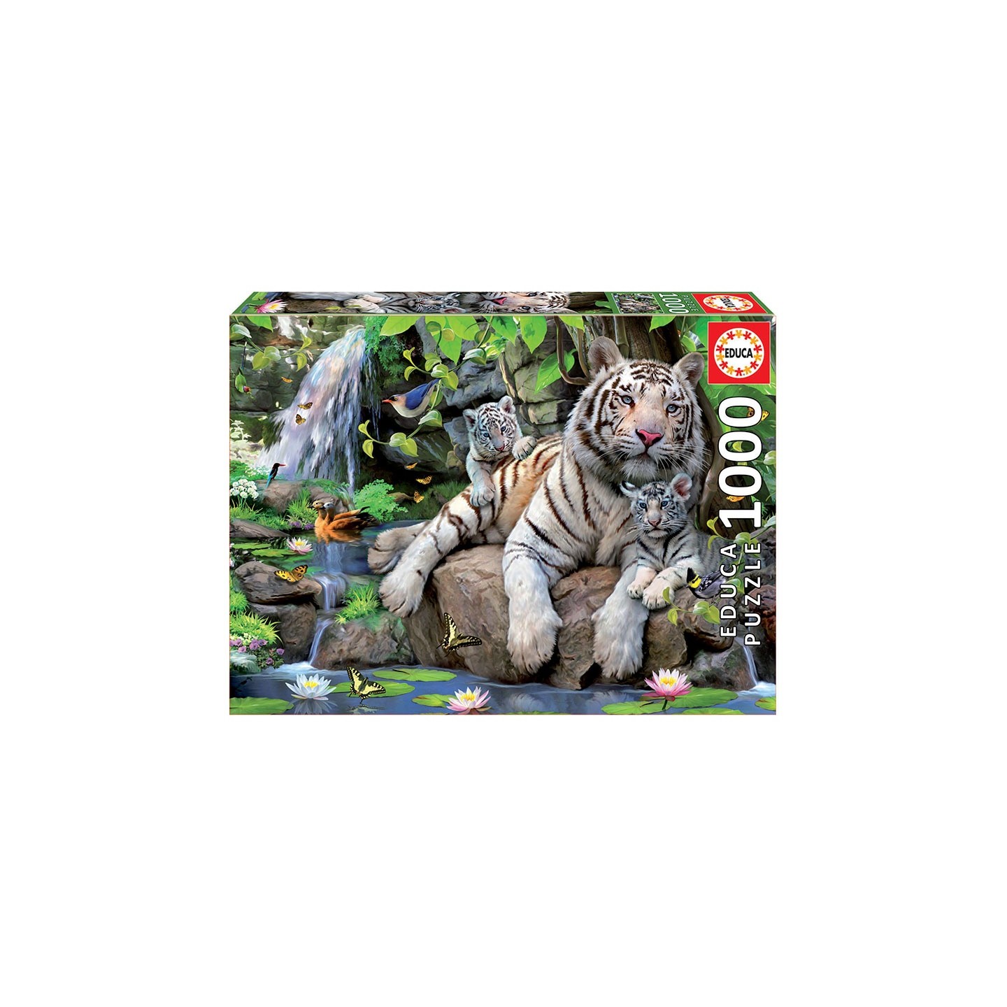 PUZZLE TIGRE BLANCO DE BENGALA 1000 EDUCA 14808