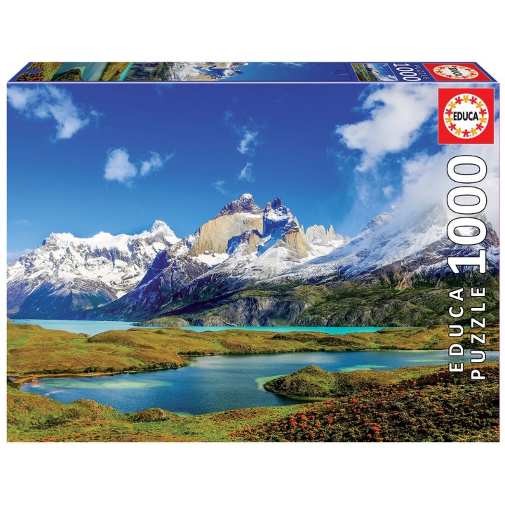 PUZZLE TORRES PAINE, PATAGONIA 1000 EDUCA 19259