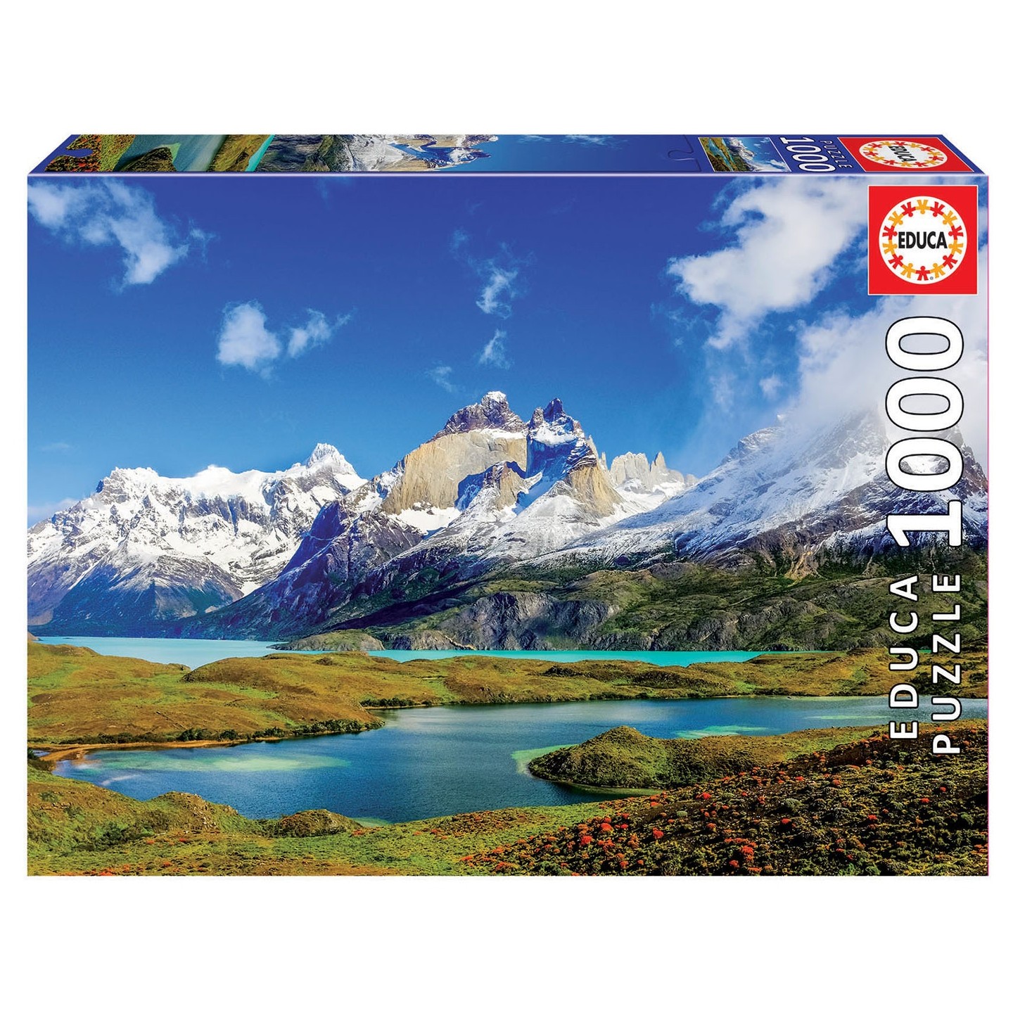 PUZZLE TORRES PAINE, PATAGONIA 1000 EDUCA 19259